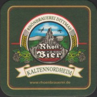Beer coaster rhonbrauerei-dittmar-10-small