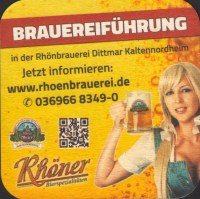 Beer coaster rhonbrauerei-dittmar-11-zadek
