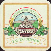 Beer coaster rhonbrauerei-dittmar-2