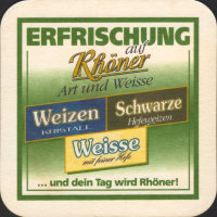 Beer coaster rhonbrauerei-dittmar-9-zadek-small