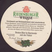 Beer coaster riedenburger-brauhaus-5-zadek