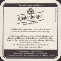 Beer coaster riedenburger-brauhaus-6-zadek