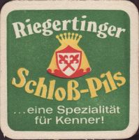 Beer coaster riegertinger-schlossbrau-1