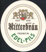 Beer coaster ritterbrau-1-zadek