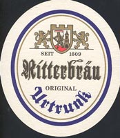 Beer coaster ritterbrau-1