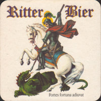Beer coaster ritterbrau-12