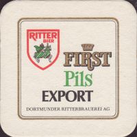 Beer coaster ritterbrauerei-21-zadek