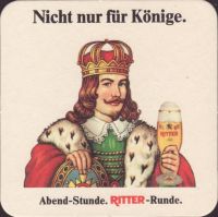 Beer coaster ritterbrauerei-24-zadek