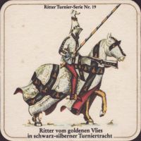 Beer coaster ritterbrauerei-41-zadek-small