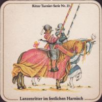 Beer coaster ritterbrauerei-44-zadek