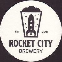 Beer coaster rocket-city-1