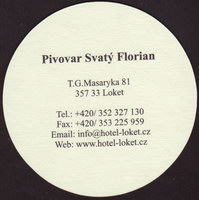 Beer coaster rodinny-pivovar-svaty-florian-1-zadek