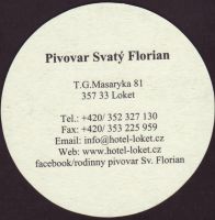 Beer coaster rodinny-pivovar-svaty-florian-3-zadek