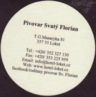 Beer coaster rodinny-pivovar-svaty-florian-4-zadek