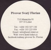 Beer coaster rodinny-pivovar-svaty-florian-5-zadek