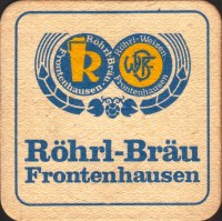 Beer coaster rohrl-brau-frontenhausen-2-small