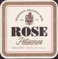 Beer coaster rose-6