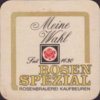 Beer coaster rosenbrauerei-kaufbeuren-7