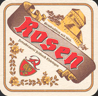 Beer coaster rosenbrauerei-possneck-1