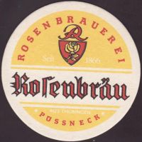 Beer coaster rosenbrauerei-possneck-13