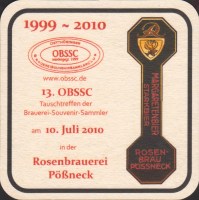 Beer coaster rosenbrauerei-possneck-15-zadek