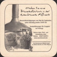 Beer coaster rosenbrauerei-possneck-16-zadek-small