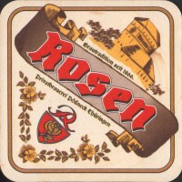 Beer coaster rosenbrauerei-possneck-17