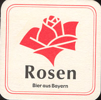 Beer coaster rosenbrauerei-possneck-3-oboje