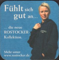 Beer coaster rostocker-50-zadek