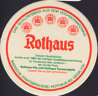 Beer coaster rothaus-1-zadek