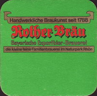 Beer coaster rother-brau-1-zadek