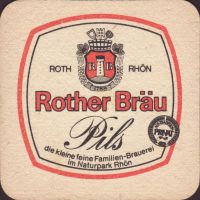 Beer coaster rother-brau-10-oboje