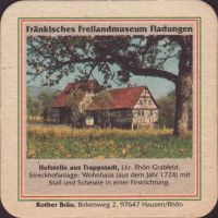 Beer coaster rother-brau-13-zadek