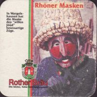 Beer coaster rother-brau-17-zadek