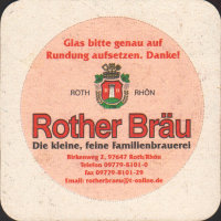 Beer coaster rother-brau-24