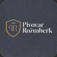 Beer coaster rozmberk-1-zadek