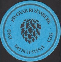 Beer coaster rozmberk-6