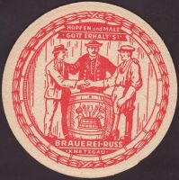 Beer coaster russ-2-small