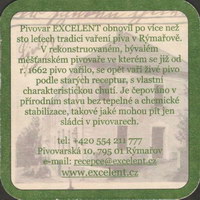 Beer coaster rymarov-2-zadek