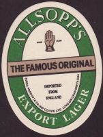 Beer coaster s-allsopp-and-sons-1