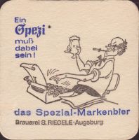 Beer coaster s-riegele-21-zadek-small