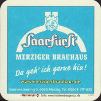 Beer coaster saarfurst-merziger-brauhaus-am-yachthafen-1