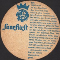 Beer coaster saarfurst-merziger-brauhaus-am-yachthafen-12-zadek-small