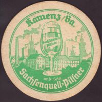 Beer coaster sachsenquellbrauerei-kamenz-2-small