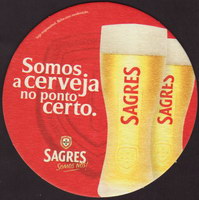 Beer coaster sagres-21-zadek