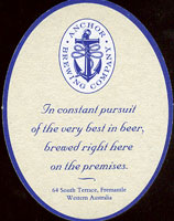 30 different SAIL & ANCHOR Micro Brewery,Western Australia  BEER Coasters