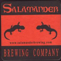 Beer coaster salamander-1