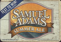 Beer coaster samuel-adams-25-small