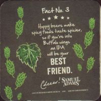 Beer coaster samuel-adams-46-zadek