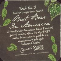 Beer coaster samuel-adams-48-zadek